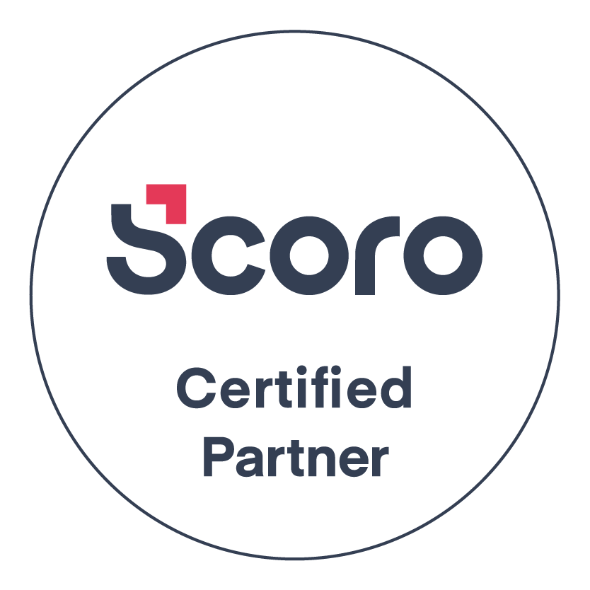 Scoro certified partner badge